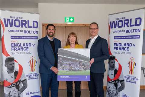 Legacy of Rugby League World Cup staged in Bolton celebrated