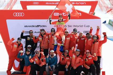 Alpine skiing-Odermatt claims second giant slalom title in Slovenia