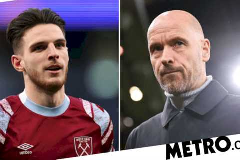 Manchester United identify Fulham star as Declan Rice alternative but face competition from five..