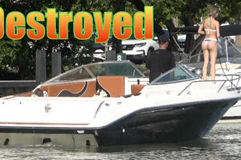 Bow Rail Destroyed | Miami Boat Ramps | Broncos Guru | Wavy Boats