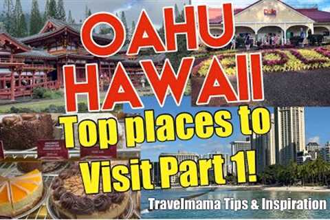 Oahu Hawaii Tour Top places to visit Part 1 of 2 Travel Guide | Waikiki | Kualoa |Honolulu #travel