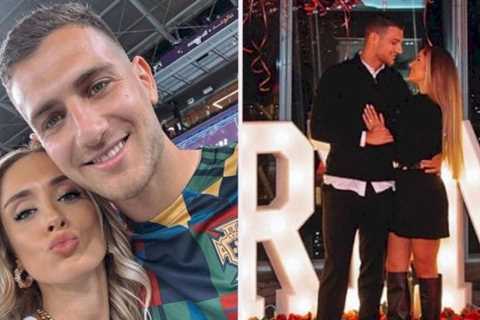 Man Utd star pops question to gorgeous partner after Red Devils head to Chris Brown gig