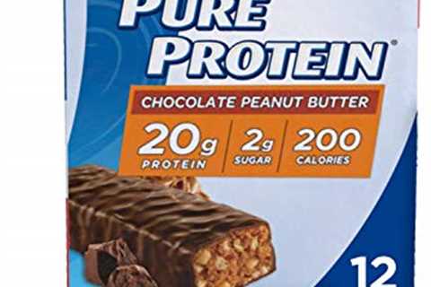 Pure Protein Bars, High Protein, Nutritious Snacks to Support Energy, Low Sugar, Gluten Free,..