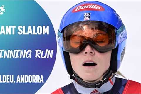 Mikaela Shiffrin has the final say in her record-breaking season | Soldeu | FIS Alpine