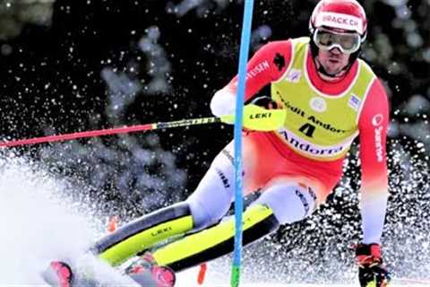 FIS Alpine Ski World Cup - Men''s Slalom (Run 1) - Soldeu AND - 2023