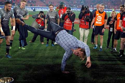 Breakdancing Crusaders boss Scott ‘Razor’ Robertson will become All Blacks coach after Rugby World..