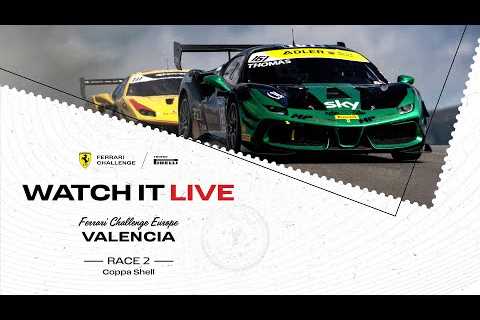 Ferrari Challenge Europe Coppa Shell - Valencia, Race 2