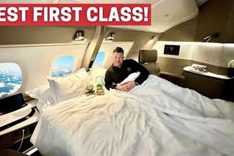 9hrs on World’s Best First Class Flight | Singapore Suites