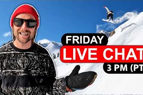 The Friday Snowboard LiveChat - Buying Gear on a Budget & Expensive Lift Tickets