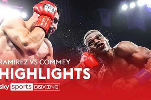 HIGHLIGHTS! Jose Ramirez vs Richard Commey  High Stakes Clash