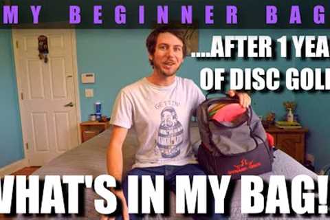 After One Year Of Disc Golf....WHAT''S IN MY BAG!?| Beginner Tips & Tutorials