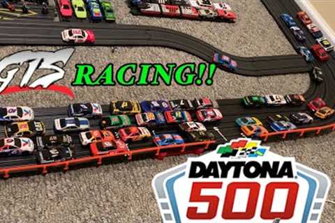 The Daytona 500... Slot Car Nascar Racing!