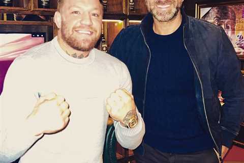 Eddie Hearn reveals all over his secret Conor McGregor talks with UFC legend at Black Forge pub