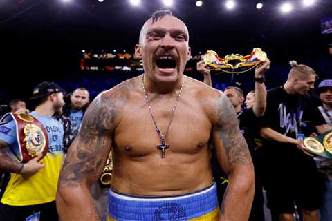 Usyk’s next fight revealed after Tyson Fury bout collapsed but fans fume ‘literally no one wants to ..