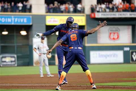 Yordan Alvarez Hit His Milestone Home Run In Spectacular Fashion