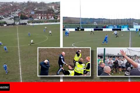 9th tier player stuns teammates and staff by scoring from halfway line on last home appearance