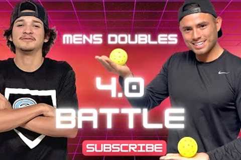 4.0+ Pickleball Men''s Doubles | What do you think our skill level/rating is