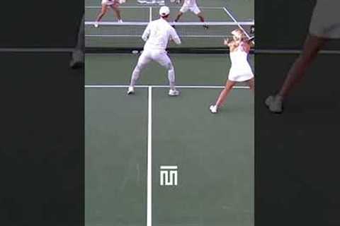 Bringing this energy for mixed doubles day with CP 🎞️🔥 #pickleball #pickleballhighlights