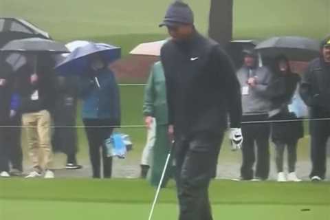 Tiger Woods WITHDRAWS from The Masters after ‘painful to watch’ video of golf legend leaves fans..