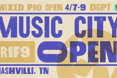 2023 Music City Open | MPO R1F9 | Dickerson, Heimburg, Locastro, Orum | Jomez Disc Golf