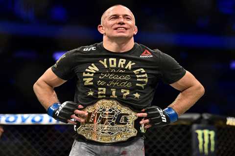 UFC legend Georges St-Pierre reveals talks to fight Floyd Mayweather but says boxing legend must..