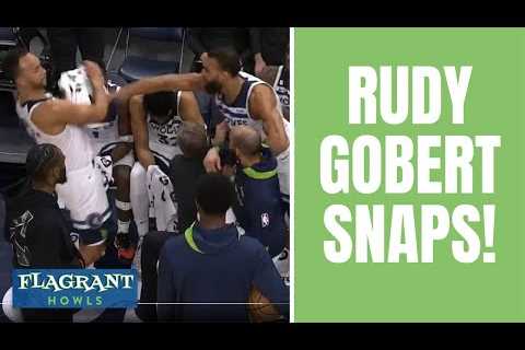 Rudy Gobert SNAPS in Minnesota Timberwolves'' regular season finale