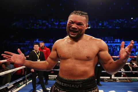 Joe Joyce has rematch clause with Zhang when Chinese star will be at least 40 – but Brit casts..