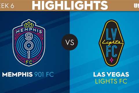 4.15.2023 | Memphis 901 FC vs. Las Vegas Lights FC – Game Highlights