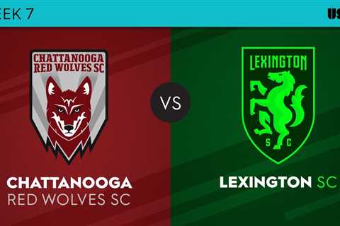 Chattanooga Red Wolves SC v Lexington SC: April 29, 2023