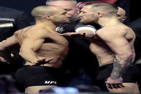 Former UFC lightweight champion Eddie Alvarez reveals his pick for Conor McGregor vs Michael..