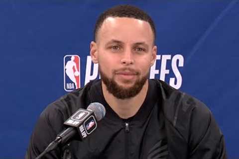 Stephen Curry Talks Game 1 Loss to Kings, Postgame Interview