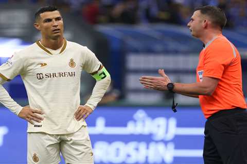 How much Premier League referee Michael Oliver was paid to officiate Cristiano Ronaldo’s Al-Nassr..