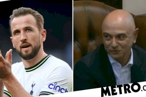 Daniel Levy insists Harry Kane can win a trophy at Tottenham amid Manchester United transfer link