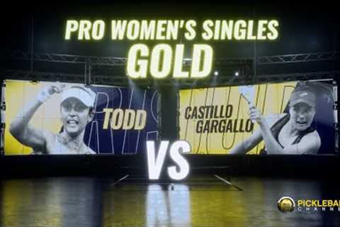 Women's PRO Singles GOLD from the 2023 US Open Pickleball Championships