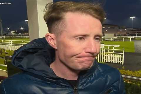 Cocky jockey Pat Cosgrave BANNED for 28 days after throwing away victory with ‘worst ride ever’ as..