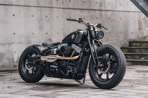 Back to basics: A Harley Fat Bob in Rough Crafts’ signature style