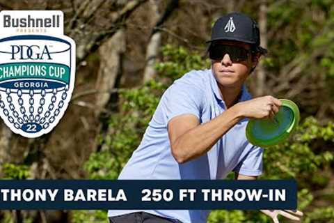 Anthony Barela 250 FT Throw-in for Birdie | Champions Cup