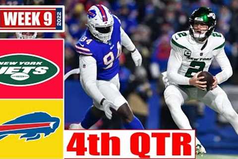 New York Jets Vs Buffalo Bills FULL Highlights 4th QTR | NFL Week 9 | November 6 2022