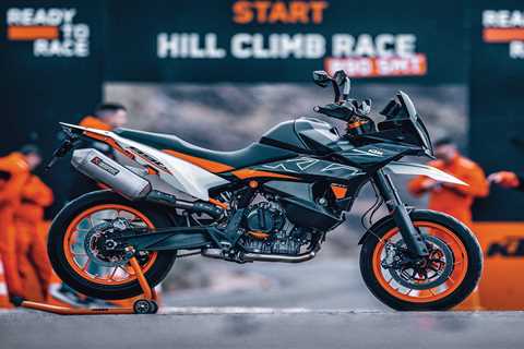 Don’t call it a comeback: The 2023 KTM 890 SMT breaks cover