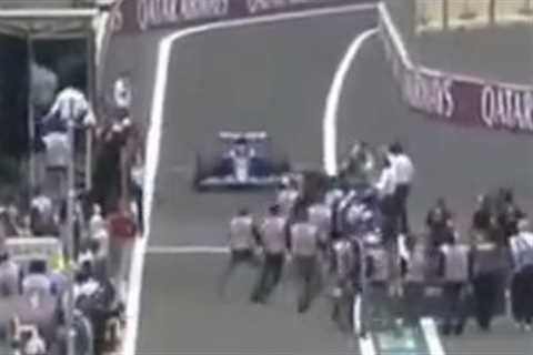 ‘Lucky escape’ – Formula 1 drama as Esteban Ocon almost hits people in the pitlane