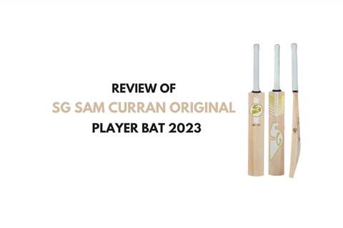 SG Sam Curran Original Player Cricket Bat 2023 - Profile Review