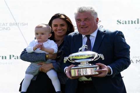 Paul Nicholls celebrates record £3.6m earnings with girlfriend & baby boy as he’s crowned..