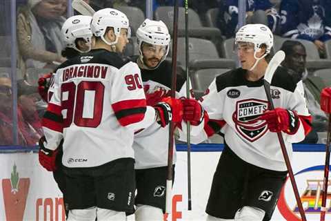 Comets roll past Marlies in Game 2 | TheAHL.com