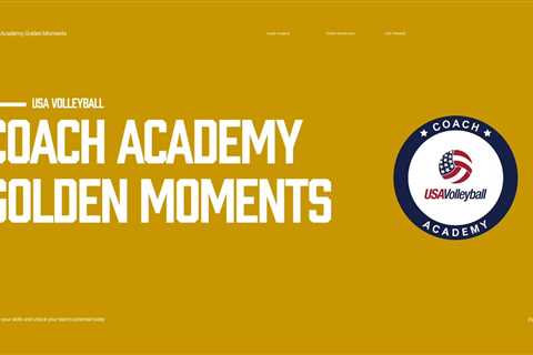 Shawn Hueglin | Golden Moments | Coach Academy