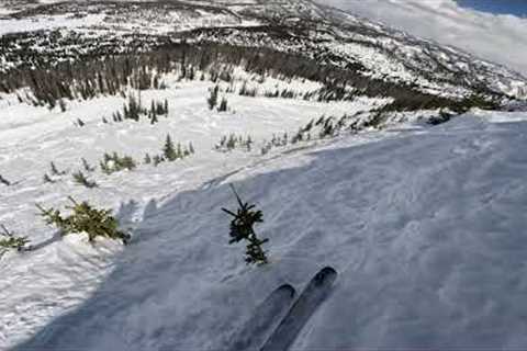 Spring Skiing At Wolf Creek Ski Area Colorado | Knife Ridge, Waterfall & More! April 2023