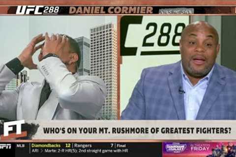 FIRST TAKE | Stephen A. SHOCKED Daniel Cormier shares Mount Rushmore of NBA players: 1. Bill Russell