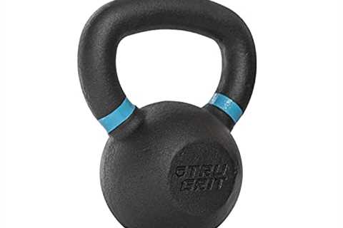 Tru Grit Fitness â Cast Iron Kettlebells â 26lb â Easy Grip Handle â Powder Coated - Home..