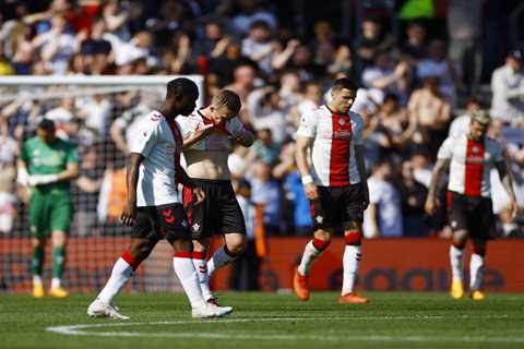 Southampton RELEGATED from Premier League after woeful 2-0 defeat to Fulham and could set unwanted..
