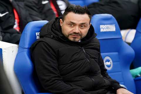 Brighton boss De Zerbi sparks Chelsea, Arsenal and Liverpool transfer bidding war as he admits two..