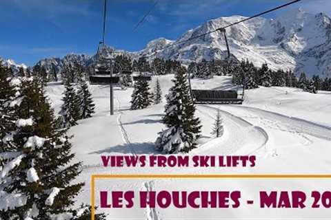 Chamonix Les Houches Ski Lifts Videos 4K